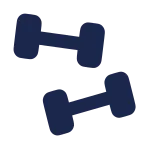 Dumbbells SVG Icon